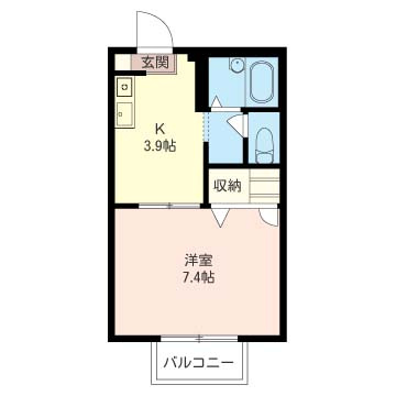 パインＫの間取り