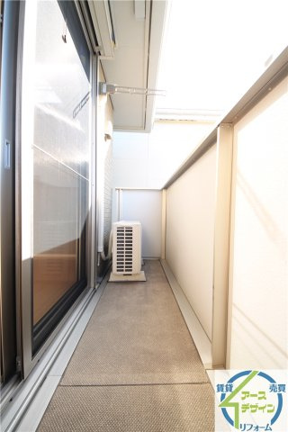 グランアヴァンティⅡのバルコニー|※類似部屋