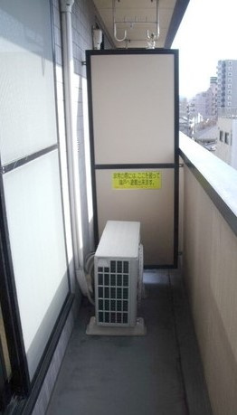 カレラⅠのバルコニー