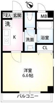 カレラⅠの間取り