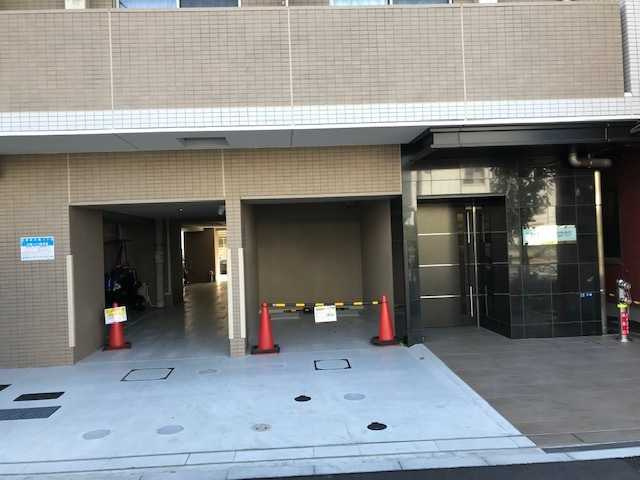 ルフレ深川イーストのエントランス