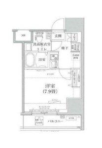 ルフレ深川イーストの間取り