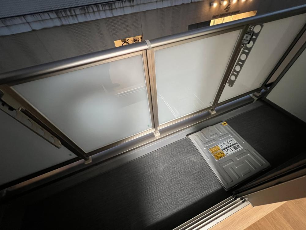神戸市中央区雲井通３丁目の賃貸マンションのバルコニー