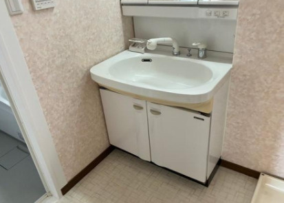 西宮市松生町の賃貸マンションの洗面所