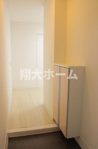 コーポ亀戸の玄関