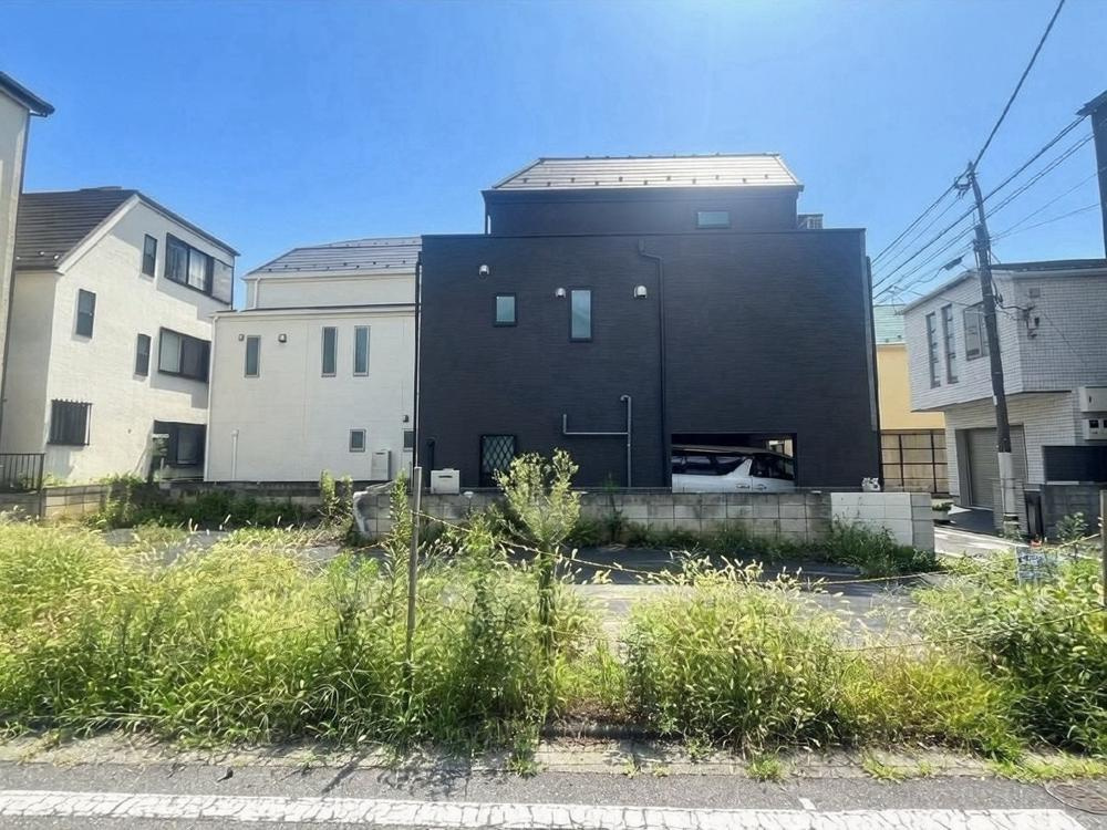 目黒区中町　建築条件付売地の外観