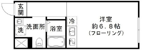 GRAVA　SENZOKUの間取り|間取りです。