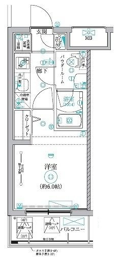 RELUXIA横濱鶴見Ⅱの間取り|間取りです。