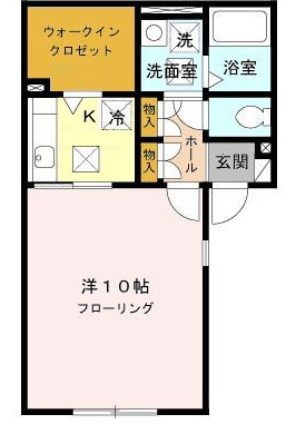 アメジスト西蒲田の間取り|間取りです。