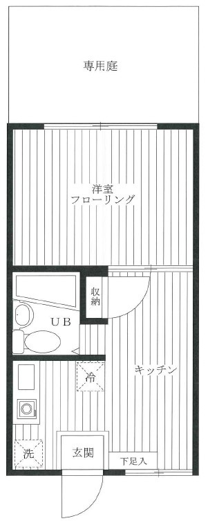ロージェ大鳥居の間取り|間取りです。