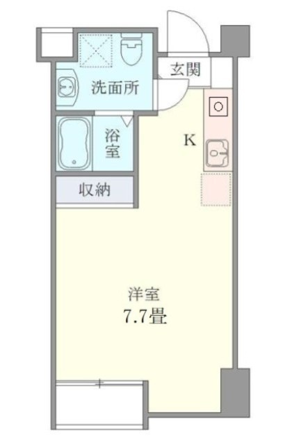 ブレグレイス参宮橋の間取り|間取りです。