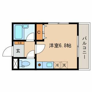 【間取り】 | グランシャレー島根Ⅲ | 間取りです。