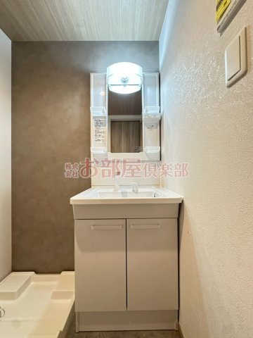 フィーリックス御井町の洗面所|忙しい朝には欠かせない洗面所です