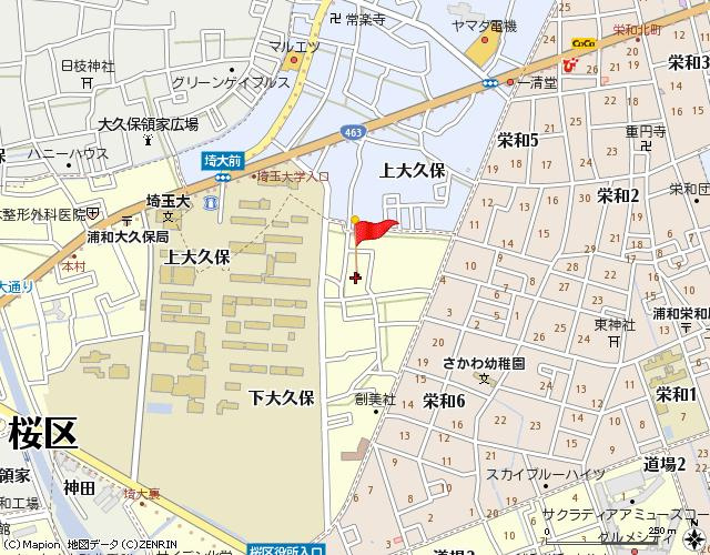 スターハイツの地図