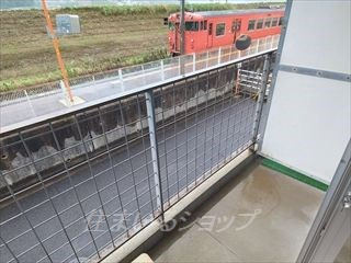 ソシアル高陽のバルコニー