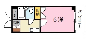 ソシアル高陽の間取り