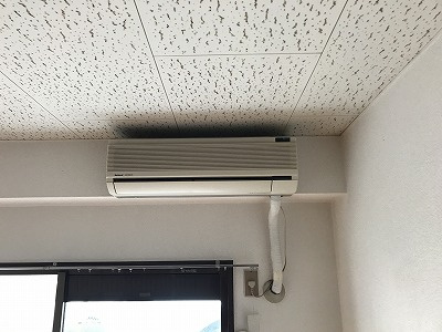 洋室６．６帖にはエアコン付きです♪