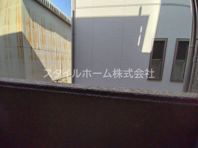 セザンヌ菰口の展望|バルコニーからの展望です。