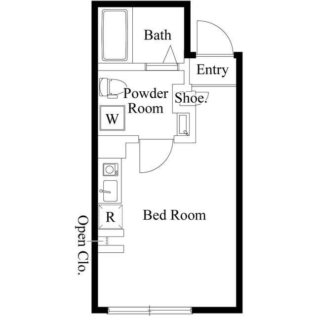 クラウディア千住の間取り|間取りです。