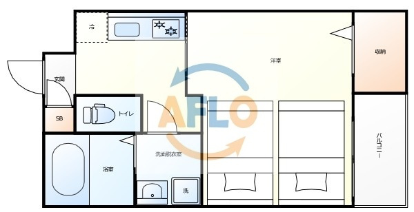 SUN生A号棟の間取り|SUN生A号棟　間取り