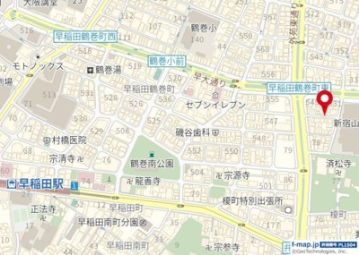 【地図】 | Ｌｅ　Ｎｉｄ　神楽坂