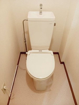 【トイレ】 | ニューシティウエストＣ | コンパクトで使いやすいトイレです