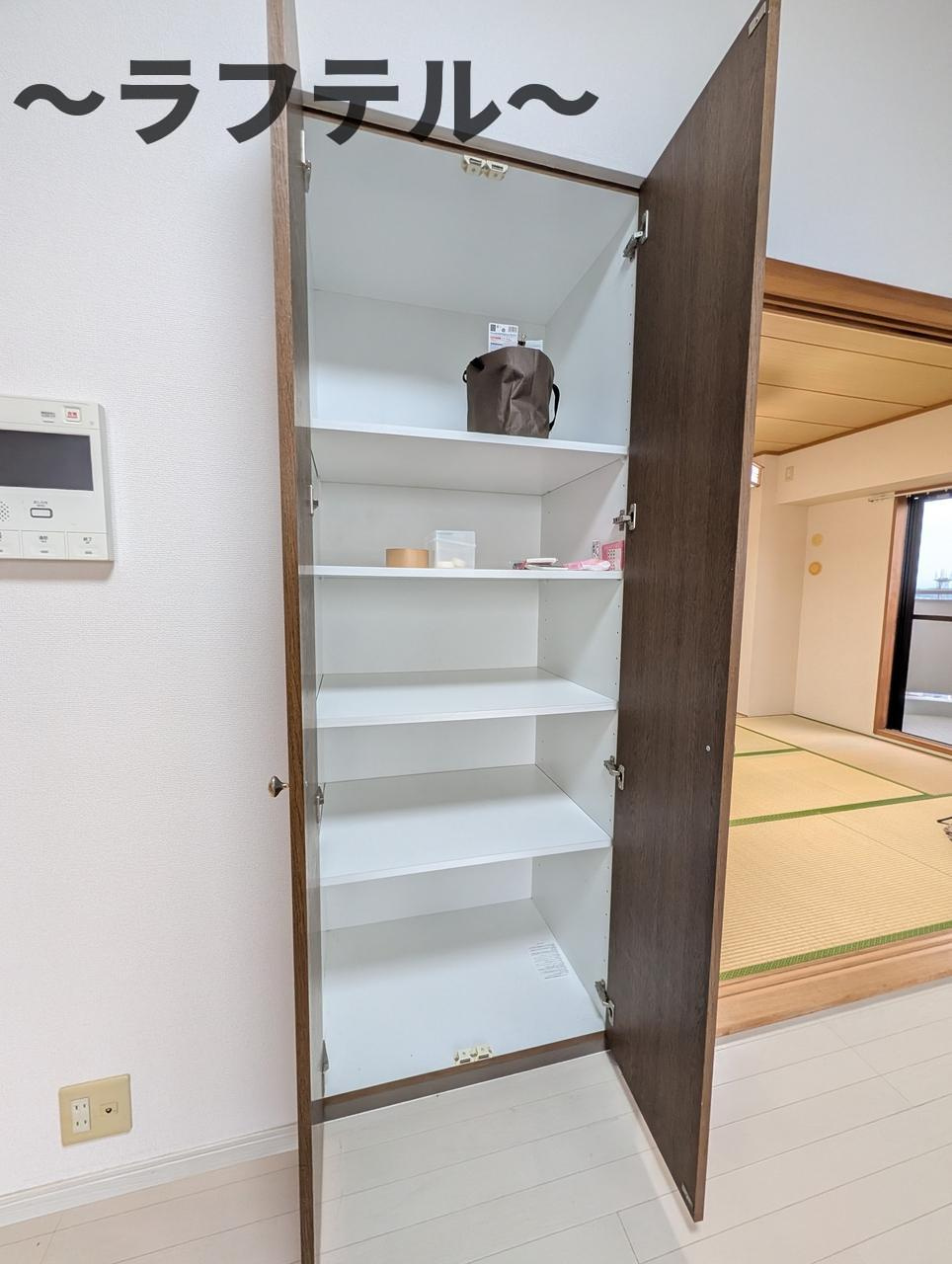 所沢スカイライズタワーの収納
