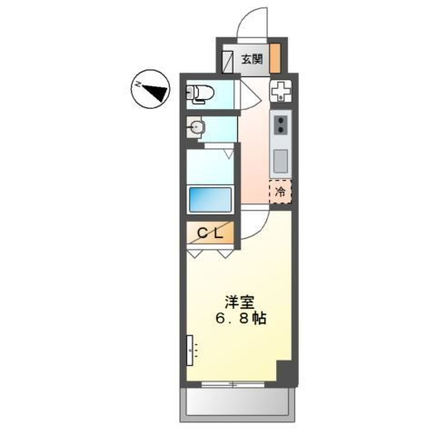 アナベル横濱大通り公園の間取り
