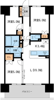 【間取り】 | ＢＬＥＳＳ宮崎台