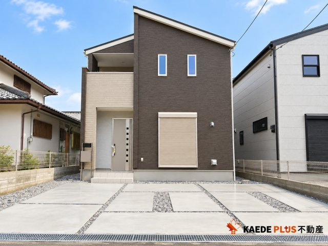 【カエデプラス不動産】彦根市西今町　5期　全3棟の外観|現地写真（1号棟外観）9/27　撮影