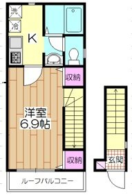 柿の木ハウス の間取り|間取りです。
