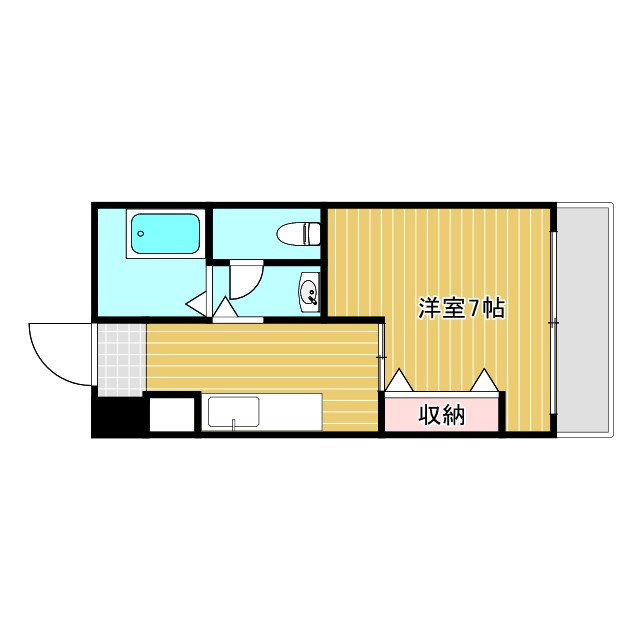 新大阪第一ダイヤモンドマンションの間取り