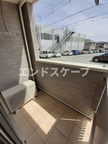 アリエッタⅠのバルコニー|高崎、前橋のお部屋探しはエンドスケープまで！お客様の理想お聞かせ下さい♪