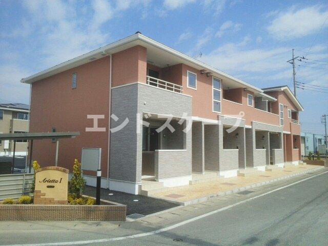 アリエッタⅠの外観|高崎、前橋のお部屋探しはエンドスケープまで！お客様の理想お聞かせ下さい♪