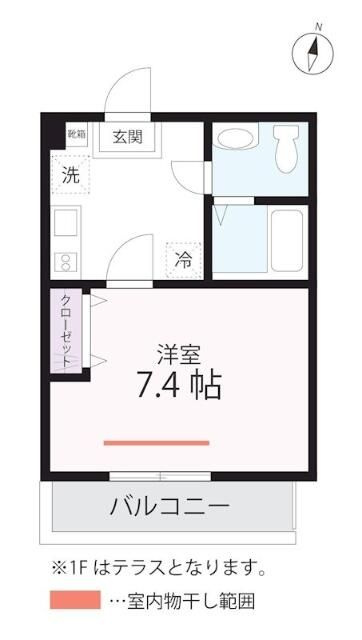 ＱＵＩＥＴ　ＣＲＡＢ　ＨＯＵＳＥ　ジネブラの間取り