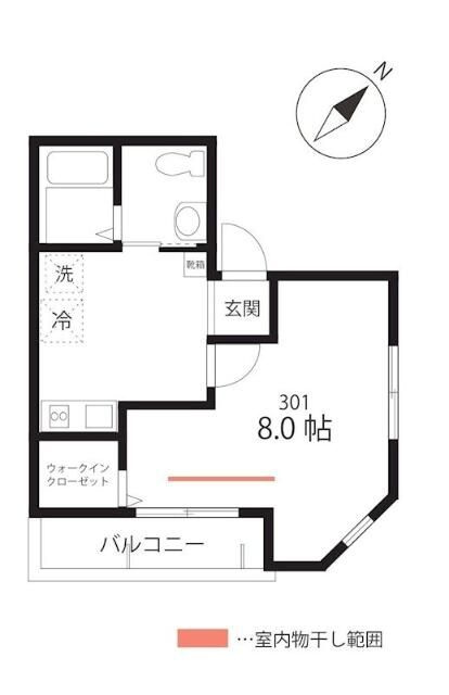 ＱＵＩＥＴ　ＣＲＡＢ　ＨＯＵＳＥ　ｍｉｘ生麦（仮）の間取り