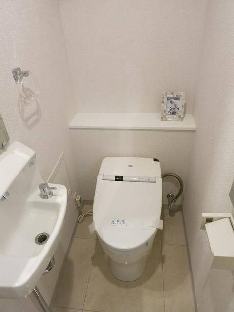 クリオ上野毛ラ・モードのトイレ|落ち着いたトイレです