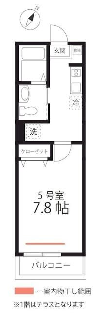 ＱＵＩＥＴ　ＣＲＡＢ　ＨＯＵＳＥ　金沢文庫（仮）の間取り