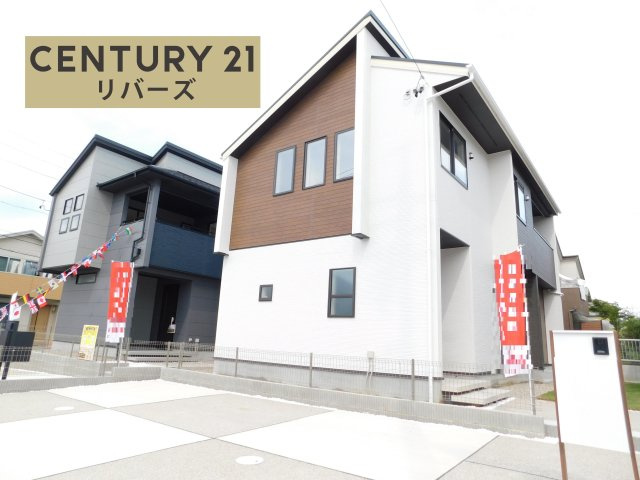 名古屋市緑区藤塚１丁目の新築一戸建の外観|☆２号棟☆　　いつでも見学できます♪（お問合せ当日、平日、水曜、夜間でもＯＫ）　長期優良住宅！　敷地５２．３２坪！　全室南向き！　共働き世代の「あったら嬉しい」を詰め込んだこだわり邸宅♪