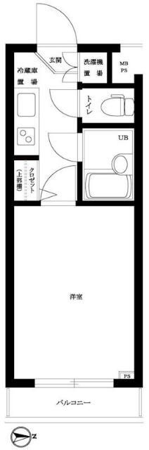 ルーブル三軒茶屋の間取り