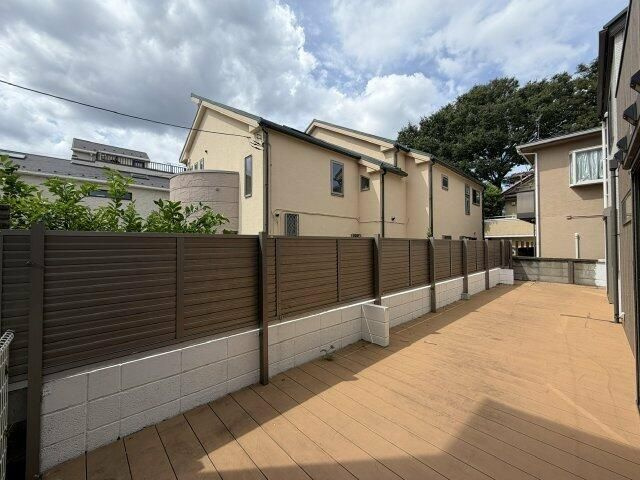 大岡山一丁目貸家の庭|お庭も活用できます