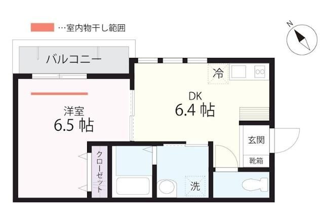 ＱＵＩＥＴ　ＣＲＡＢ　ＨＯＵＳＥ　ニーシャの間取り
