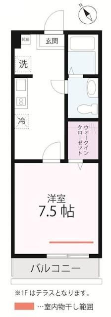 ＱＵＩＥＴ　ＣＲＡＢ　ＨＯＵＳＥ　片倉町（仮）の間取り