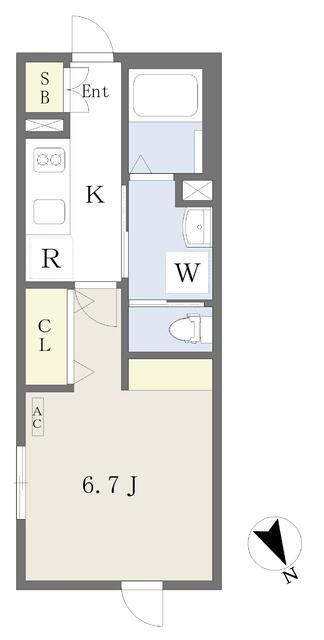 Ｒｅｖｅ　Ｒｅｓｉｄｅｎｃｅ　学芸大学の間取り
