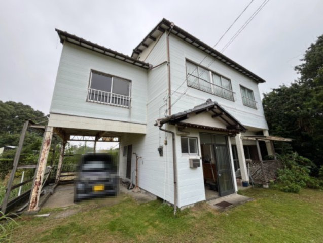 長生郡長生村岩沼 ビルトイン車庫付き 中古戸建 の外観