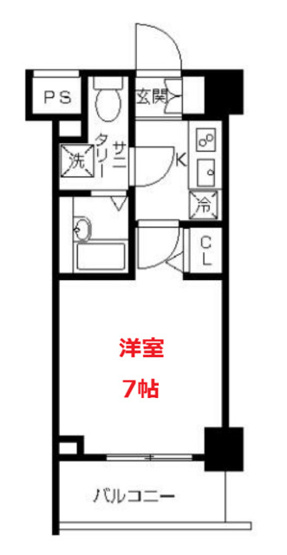 【間取り】 | スカイコート川崎西口 | 間取り