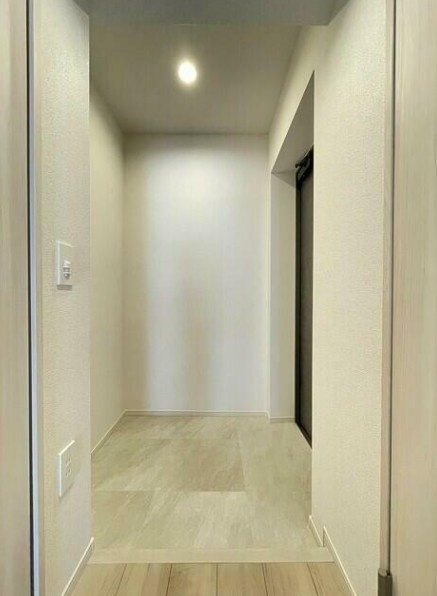 台東区日本堤２丁目の賃貸マンションの玄関