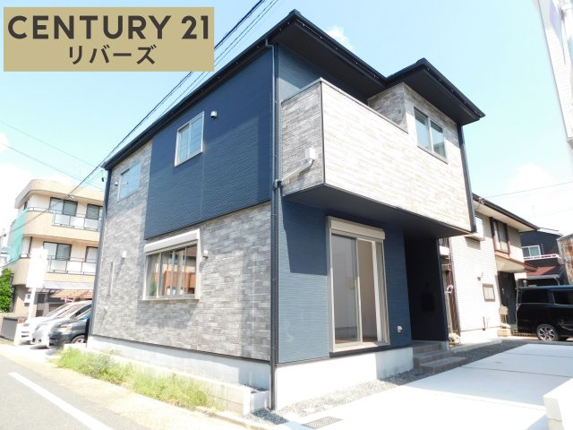 名古屋市南区外山１丁目の新築一戸建の外観|☆１号棟☆　　新価格！！いつでも見学できます♪（お問合せ当日、平日、水曜、夜間でもＯＫ）　駐車２台ＯＫ！　約１９帖の広々ＬＤＫ！　イオンモール新瑞橋まで徒歩約１０分♪