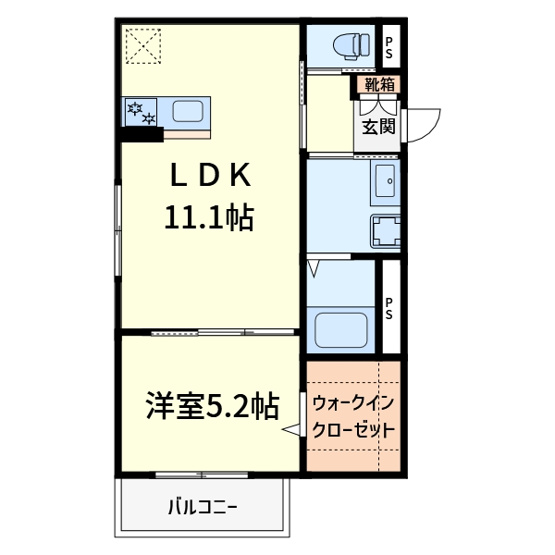 【間取り】 | 仮称）島本町広瀬4丁目アパート