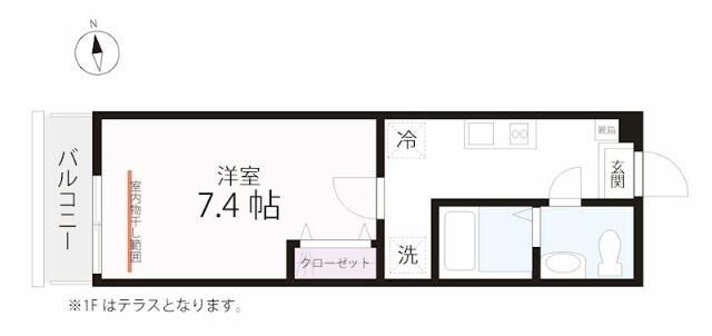 ＱＵＩＥＴ　ＣＲＡＢ　ＨＯＵＳＥ　金沢八景（仮）の間取り